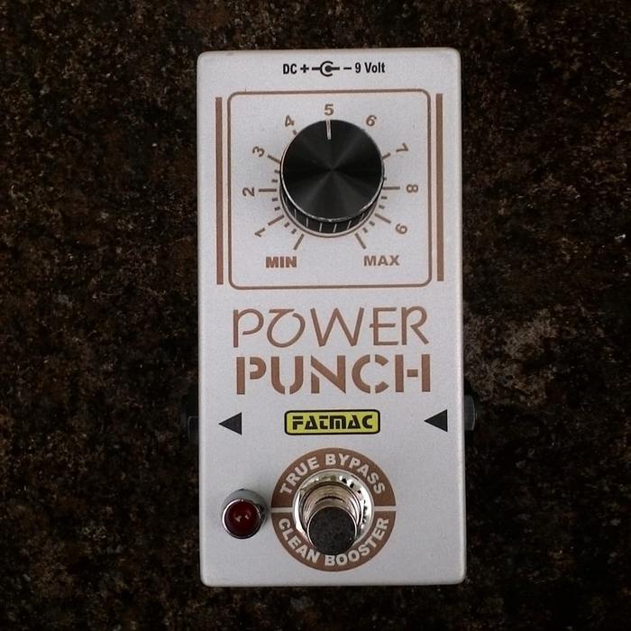 Jual Efek Gitar Fatmac Power Punch Clean Booster Kota Semarang Fatmac Tokopedia