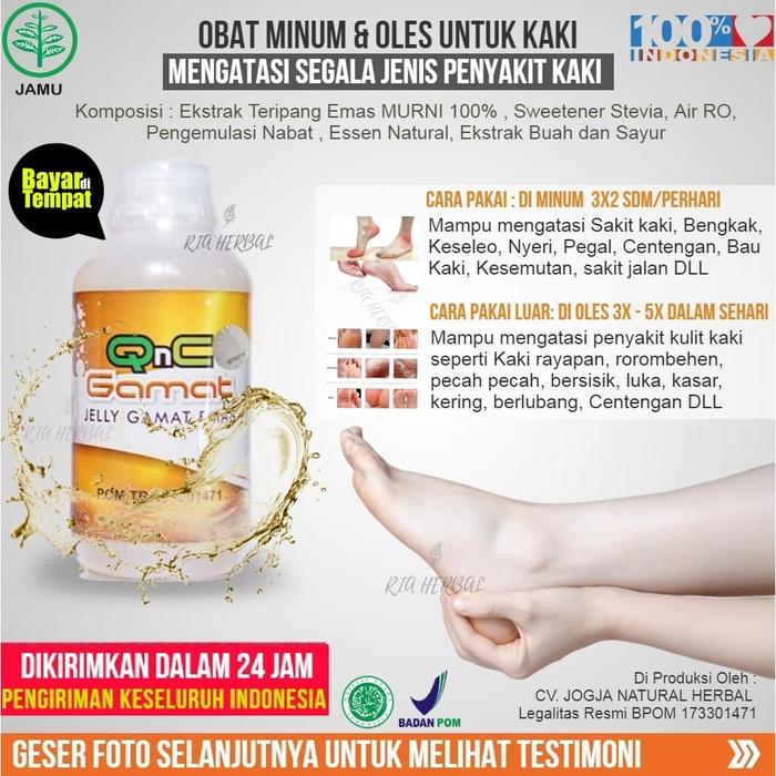 Jual Obat Herbal Kaki Pecah Pecah Rorombeheun Rorombehen Kaki Rayapan Qnc Jakarta Barat Toko Ria Herbal Tokopedia