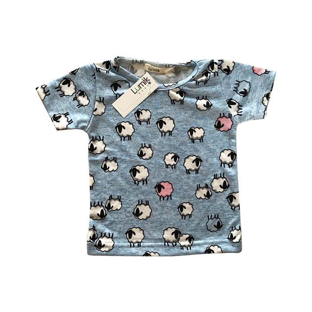 Gambar Lumik Blue Sheep Tee - 1-2 tahun dari Lumik Baby Shop undefined Tokopedia