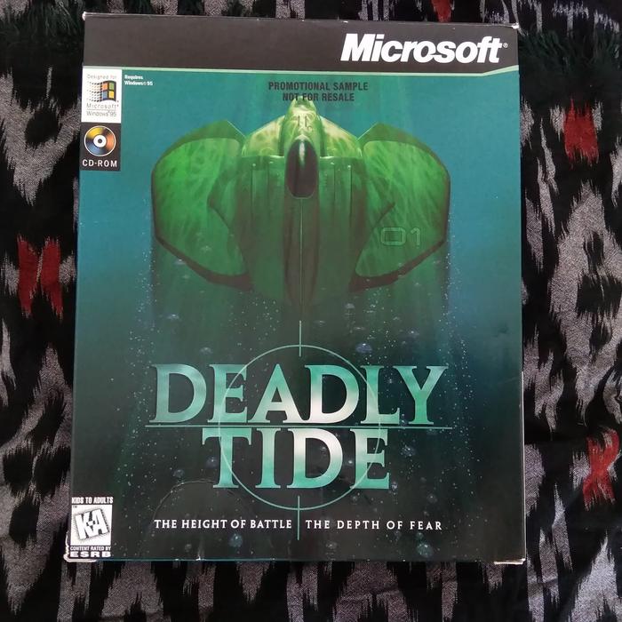 Jual Deadly Tide 1996 Original Big Box PC Game Komputer Jadul Retro