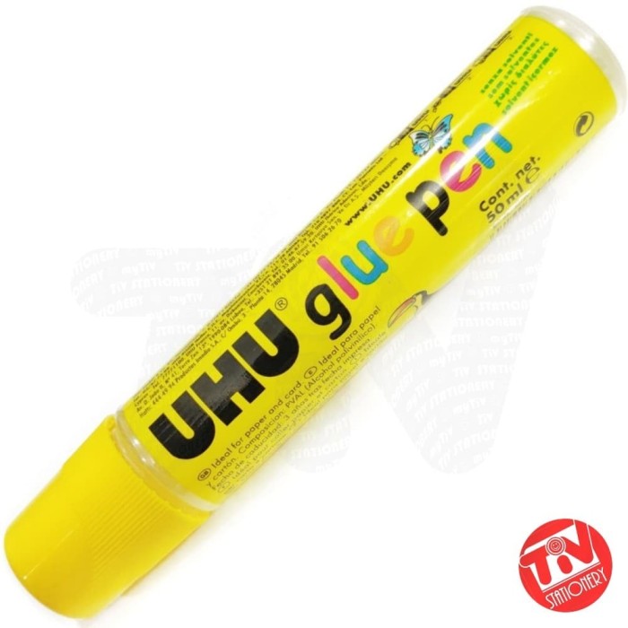 Jual Lem Cair Uhu Glue Pen 50 Ml Untuk Kertas Kain Kab Bekasi Tiv Stationery Tokopedia