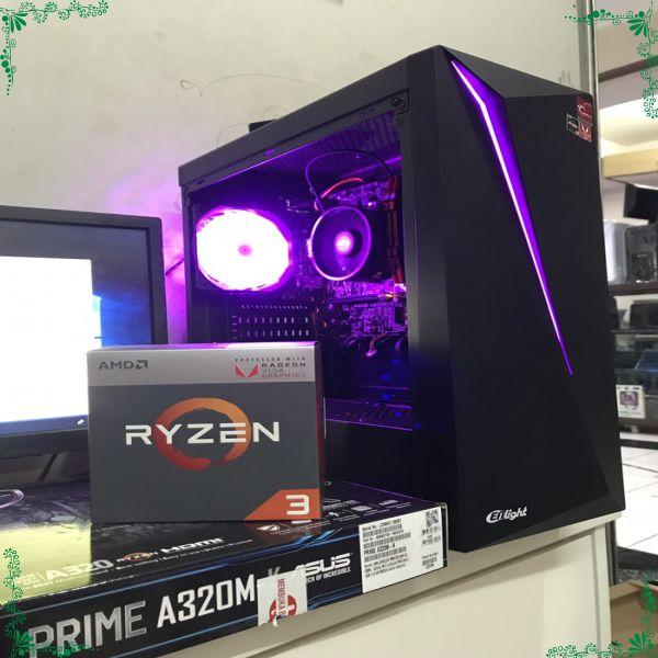 Jual Paling Murah CPU PC GAMING RAKITAN RYZEN R3 1200 WITH