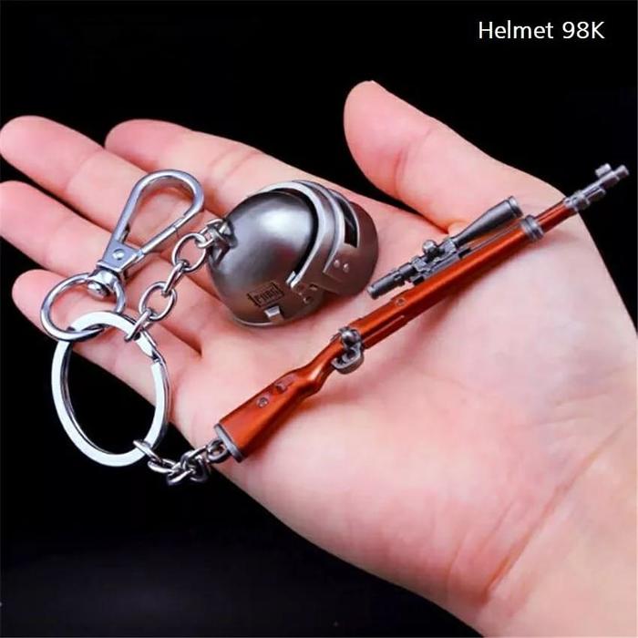 Gambar PUBG Miniatur 4 Model Senjata Gantungan Kunci - KAR PB dari AnjasAwo undefined Tokopedia