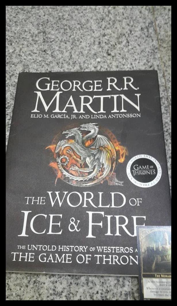 Gambar DISKON THE WORLD OF ICE AND FIRE : GAME OF THRONE BOOKS BEST SELLER! dari Georgesshops undefined Tokopedia