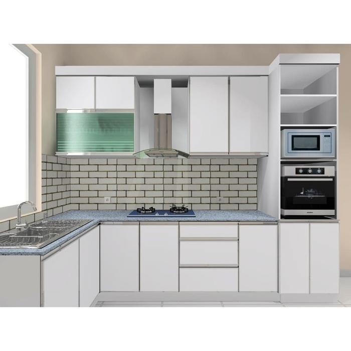 Jual Kitchen Set Aluminium Kota Yogyakarta Diva Metal Interior Jogja Tokopedia