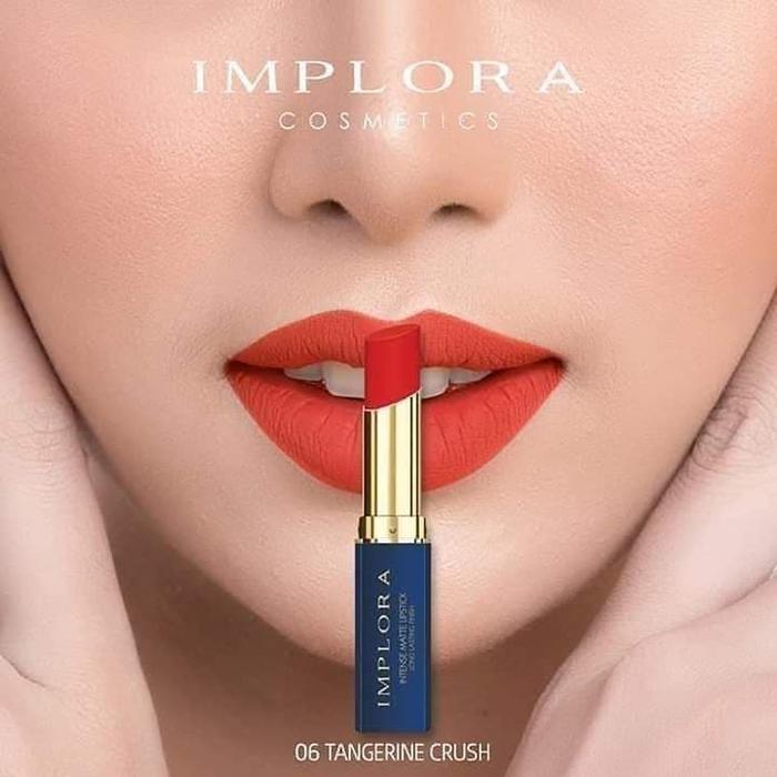 Jual Lipstik Matte Intense Implora 06 Kab Kediri Safina Raya Tokopedia Lipstik implora matte no 6