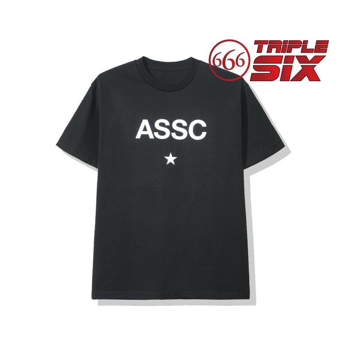 Jual Kaos Baju T Shirt Anti Social Social Club ASSC Hero Black Tee