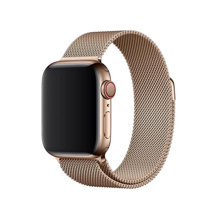 Jual Strap Apple Watch Milanese Loop Authentic Gold, 40mm Kota