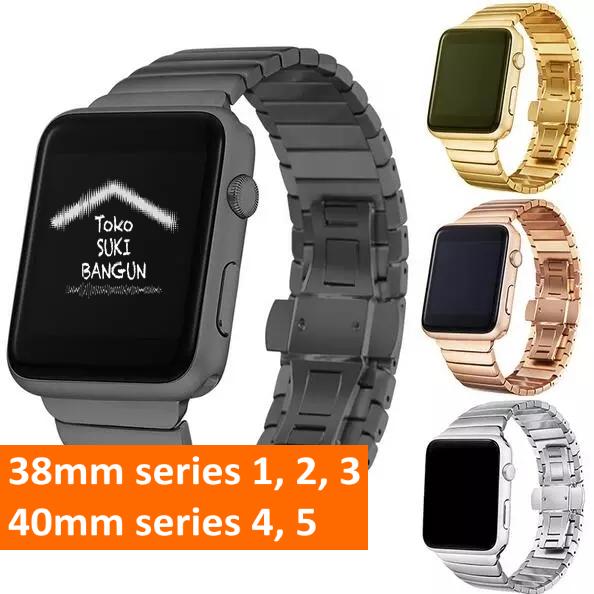Jual 38mm Apple Watch iWatch Tali Jam LINK BRACELET Stainless