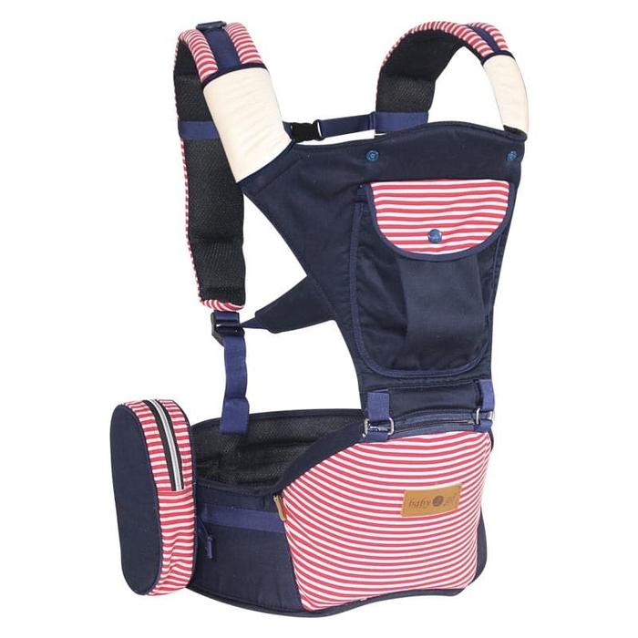 Gambar Gendongan Hipseat 2 Go Line series - B2G2101 - Merah dari Babyscots Kab. Bandung Tokopedia