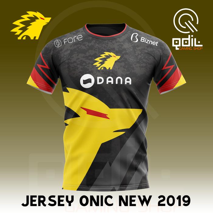 Gambar JERSEY KAOS GAMING ONIC ESPORTS MPL,FF,PUBGM,PUBG,COD dari QD JERSEY undefined Tokopedia