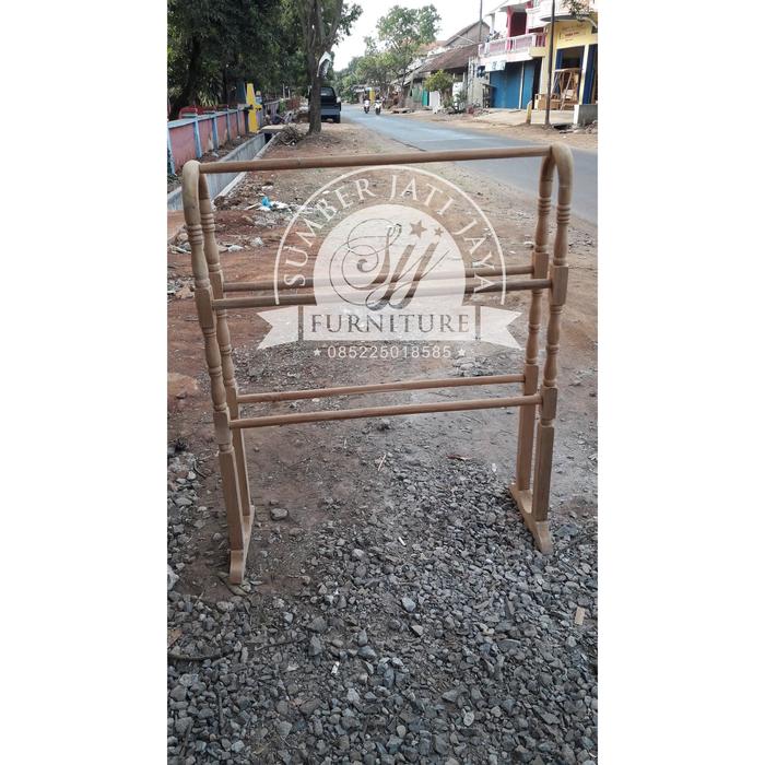 Gambar tempat handuk, gantungan baju, jerengan handuk dari SJJ Furniture undefined Tokopedia