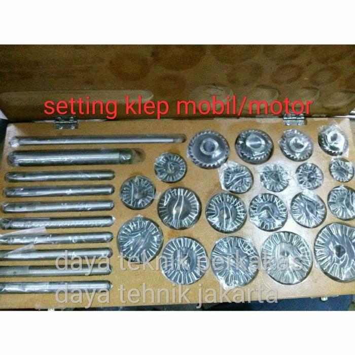 Gambar valve seat / face cutter set - setting klep mobil 20pc set dari daya tehnik jakarta undefined Tokopedia