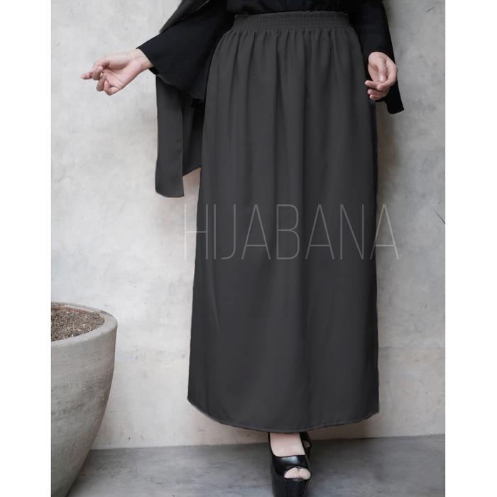 Gambar Rok Kantor Balotelli - Rok Panjang Polos - Rok Murah - Hitam dari Tas123 undefined Tokopedia