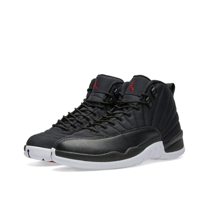 retro 12 black jordans