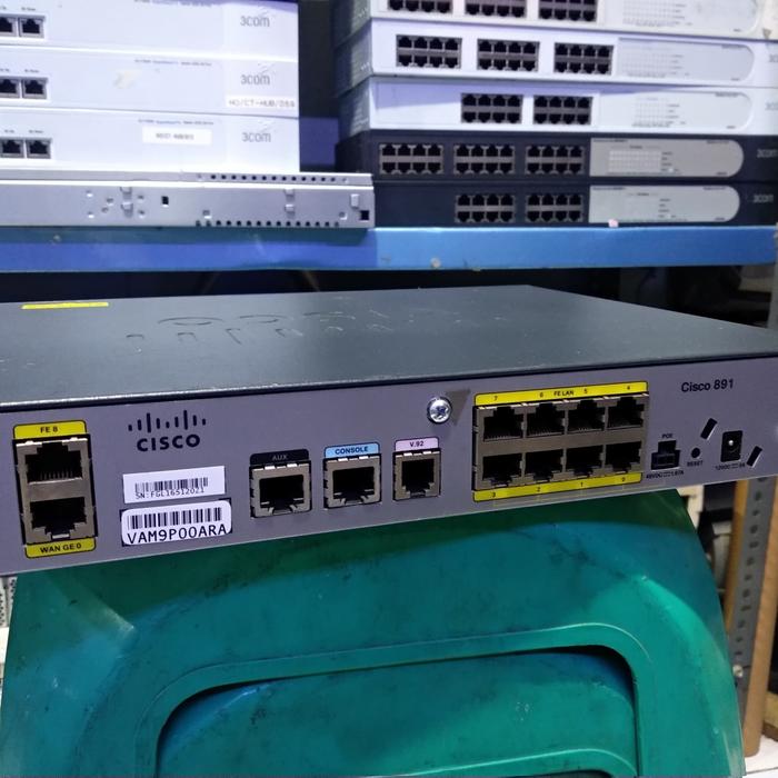 CCNA、CCNP】 4台Cisco891FJ、Catalyst2960X 心得 