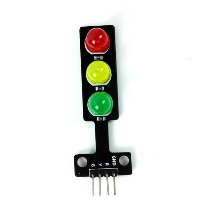 Jual Modul LED Lampu Lalu Lintas Traffic Light Module 5V 8mm R-Y-G ...