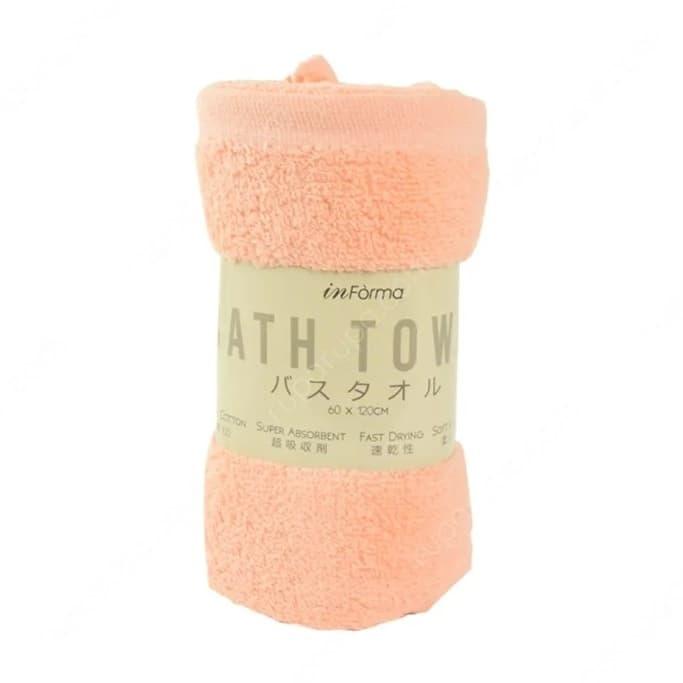 Gambar INFORMA -Handuk Mandi Lembut halus Marshmallow Warna Cerah /Bath Towel - Orange dari koit'z cell undefined Tokopedia
