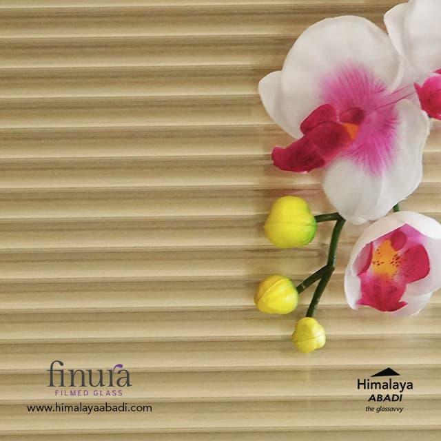 Gambar Kaca Fluted Glass - Finura Amber Moru 5mm (Kaca Moru Glass Mettalic) dari Himalaya Abadi undefined Tokopedia