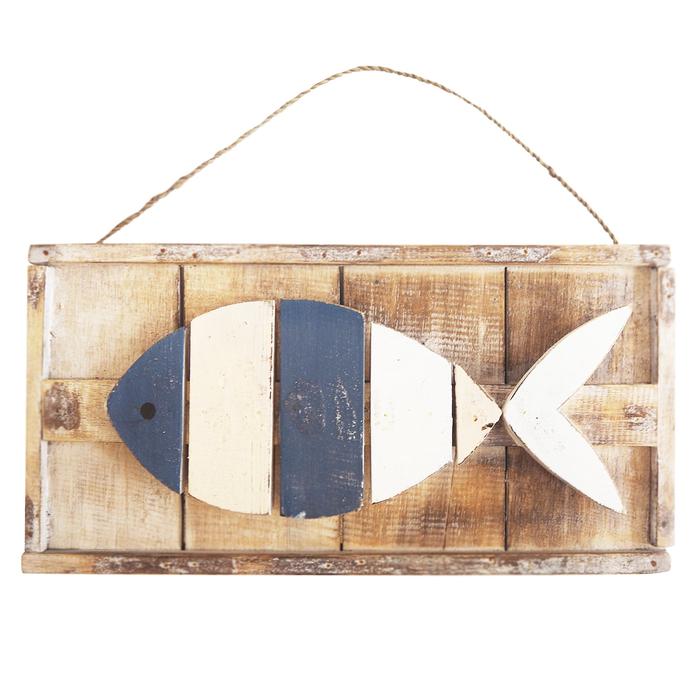 Gambar Kombo | hiasan dinding pajangan gantung ikan laut pantai vintage kayu dari Mendekor undefined Tokopedia