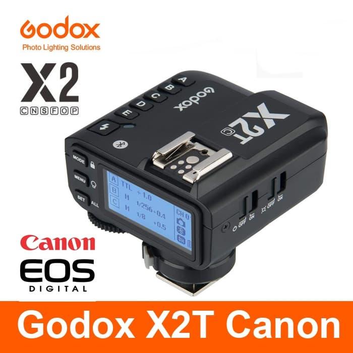Gambar GODOX X2T for CANON wireless trigger transmiter X2 HSS TTL XT2 LIGHT dari Berkah Kamera undefined Tokopedia