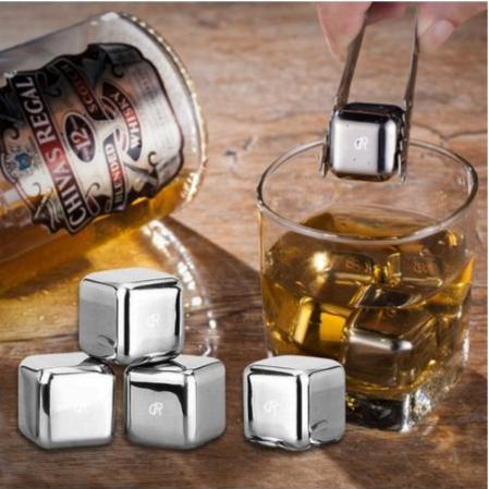 Gambar PUC Es Batu Stainless Steel Reusable Ice Cube Pendingin Non Cair 1 Pcs dari Lbagstoremall undefined Tokopedia