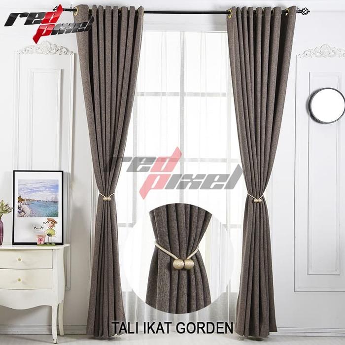 Gambar Tali Pengikat Tirai Gorden Magnetic Curtain Clip - A66 - Golden dari REDPIXELSHOP undefined Tokopedia