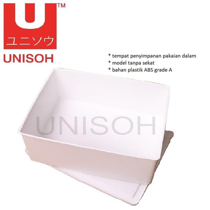 Gambar Kotak Penyimpanan Container Box Kotak Multifungsi Storage Box Plastik - Putih dari Serisaito undefined Tokopedia