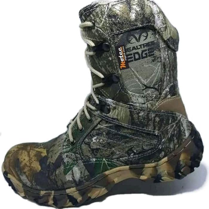 Gambar SEPATU MOTEC CAMO HUNTING SAFETY BOOT 8INCI - Loreng, 38 dari sepatu-01 undefined Tokopedia