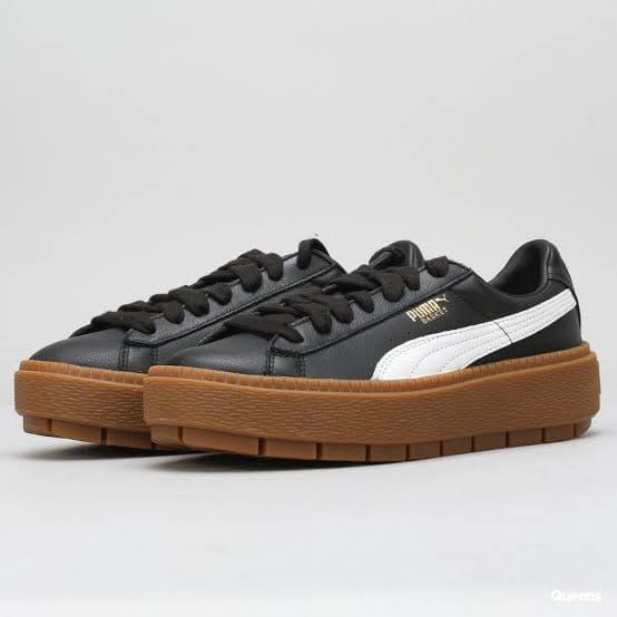puma platform trace black