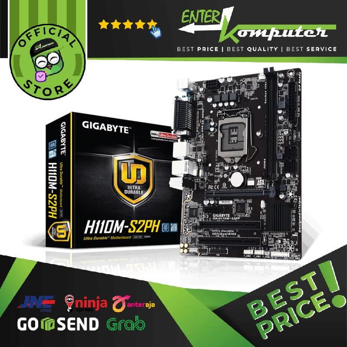 Gambar Gigabyte GA-H110M-S2PH (LGA1151, H110, DDR4) dari Enter Komputer Official undefined Tokopedia