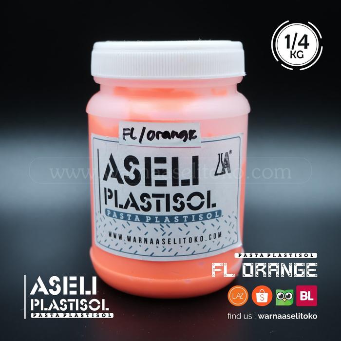 Gambar Aseli Plastisol - FL Orange 1/4 Kg dari Toko Warna Aseli undefined Tokopedia