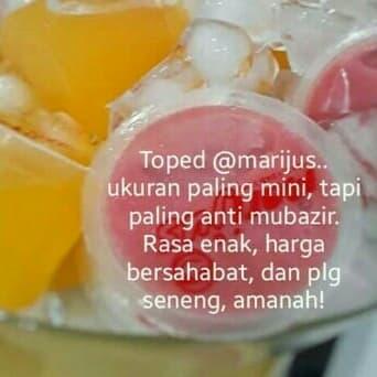 Gambar marijus - Jus buah asli dalam gelas frutang 160 ml - Jeruk dari hayattoko undefined Tokopedia