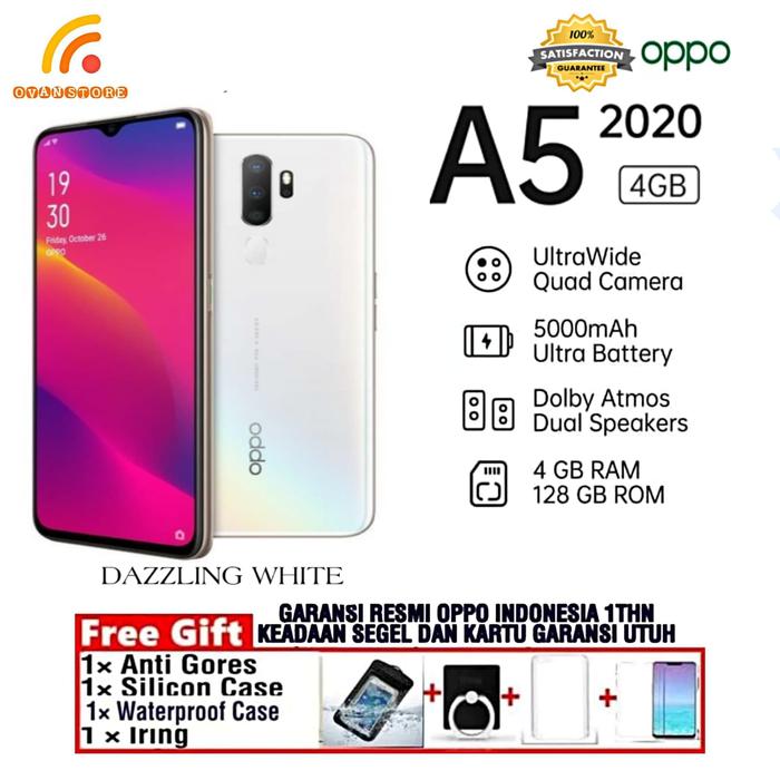 Gambar OPPO A5 2020 Ram 4/128GB Garansi Resmi OPPO INDONESIA - Putih dari OVANST0RE undefined Tokopedia