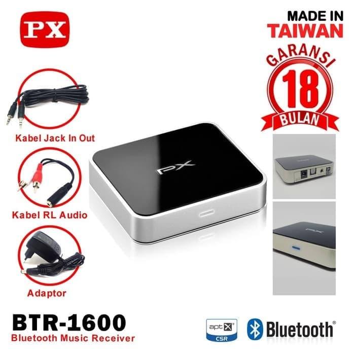 Gambar PX Bluetooth Music Receiver BTR-1600 dari Okta Store_NEW undefined Tokopedia