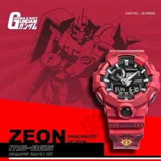 G shock 2025 gundam zaku