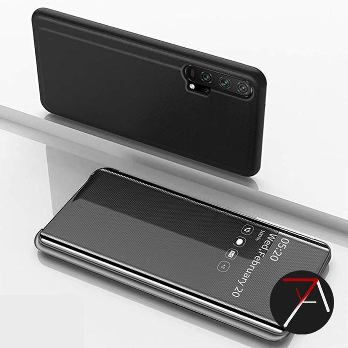 Gambar Huawei Honor 20Pro 20 Pro Flip Clear View Motif Standing Mirror Cover - Silver, Honor 20 Pro dari 17 Agustus Case undefined Tokopedia