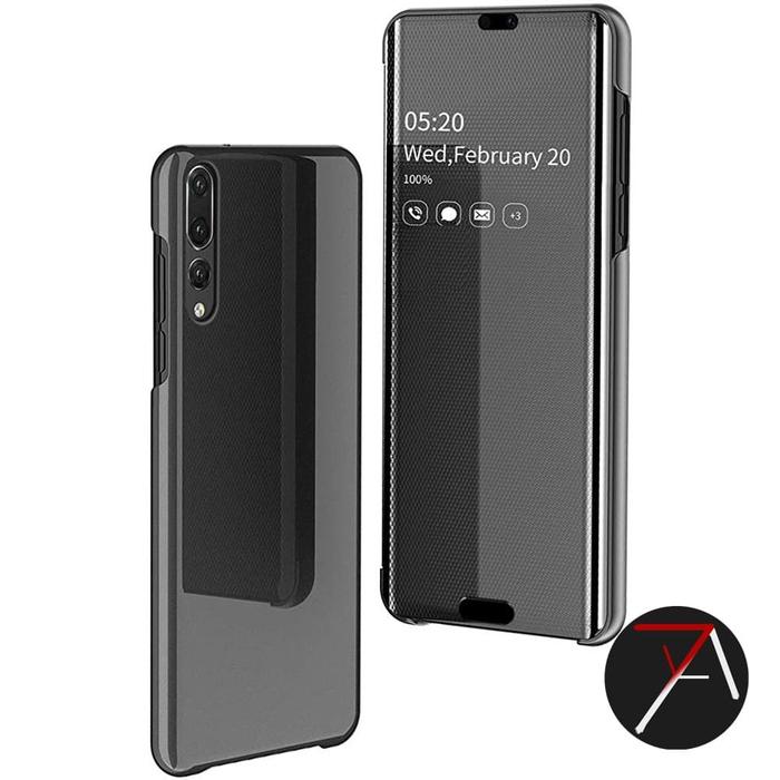 Gambar Huawei P20 Pro P20Pro Flip Clear View Motif Standing Mirror Cover Case - Gold, Huawei P20 Pro dari 17 Agustus Case undefined Tokopedia