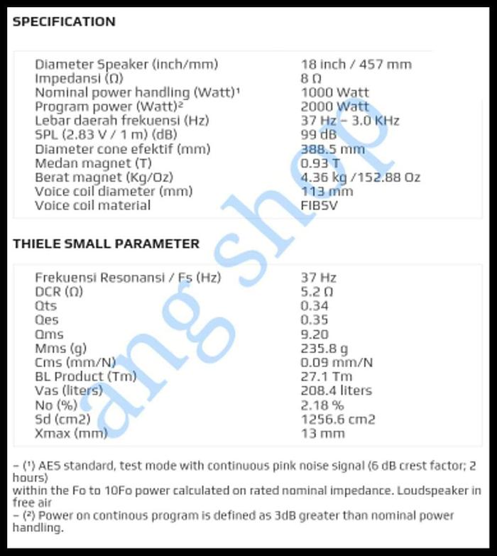 Jual Grosir Reseller Speaker 18 Subwoofer Sub Woofer 18 Inch Acr Fabulous Kota Surabaya Mega Frisa Tokopedia