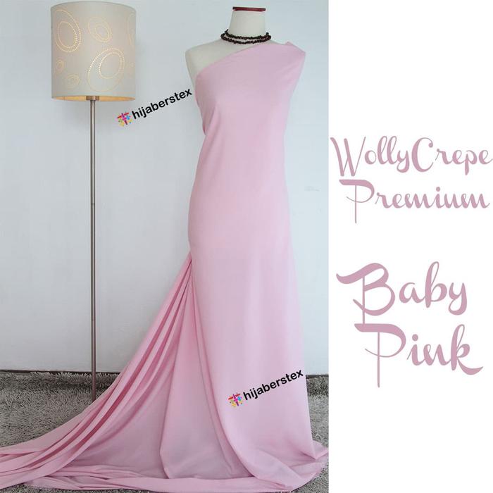 Jual Hijaberstex 1 2 Meter Kain Wollycrepe Premium Baby Pink Jakarta Timur Pondok Hijabers Tokopedia