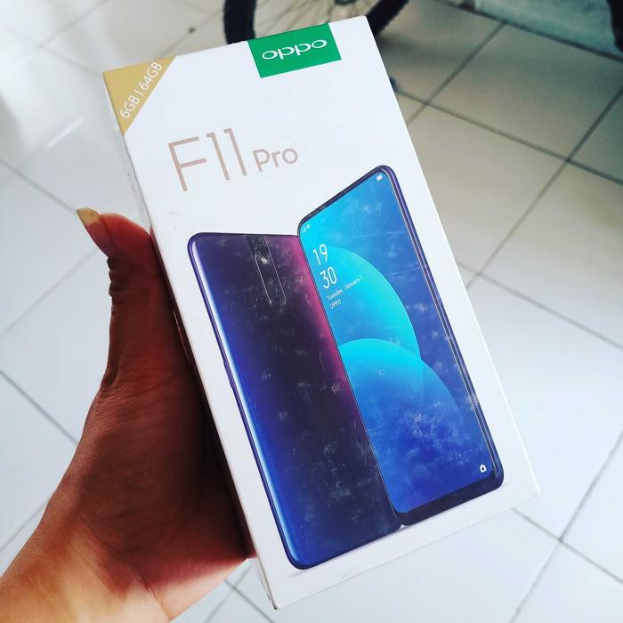 Gambar Oppo F11 Pro 6/64 Hitam New Harga Murah - Hitam dari ArSakhaCell undefined Tokopedia