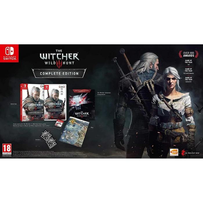 Promo Nintendo Switch NS Witcher 3: Wild Hunt Complete Edition