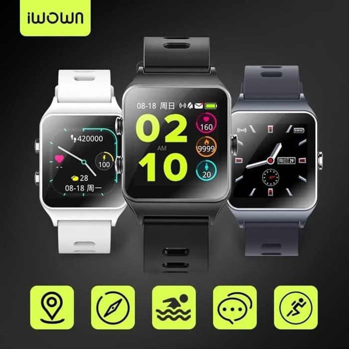 Jual iwown P1C GPS Smartwatch Sports Watch Waterproof Dynamic