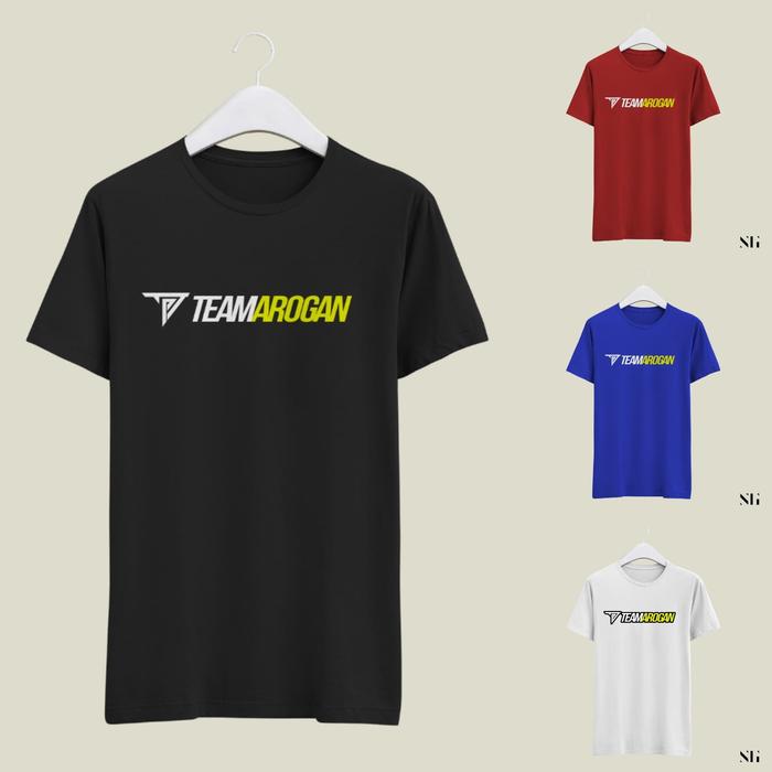 Gambar Baju Kaos Team Arogan TeamArogan TARGN - Merah, M dari Roma_dhan undefined Tokopedia