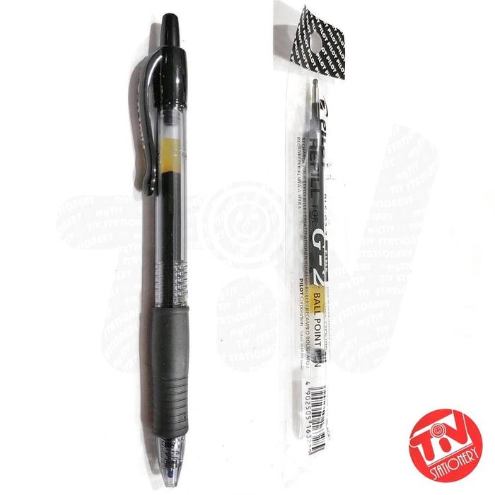 Pilot G2 Best Refillable Pens Pulpen Pilot G2 Mm Set (+REFILL) Di