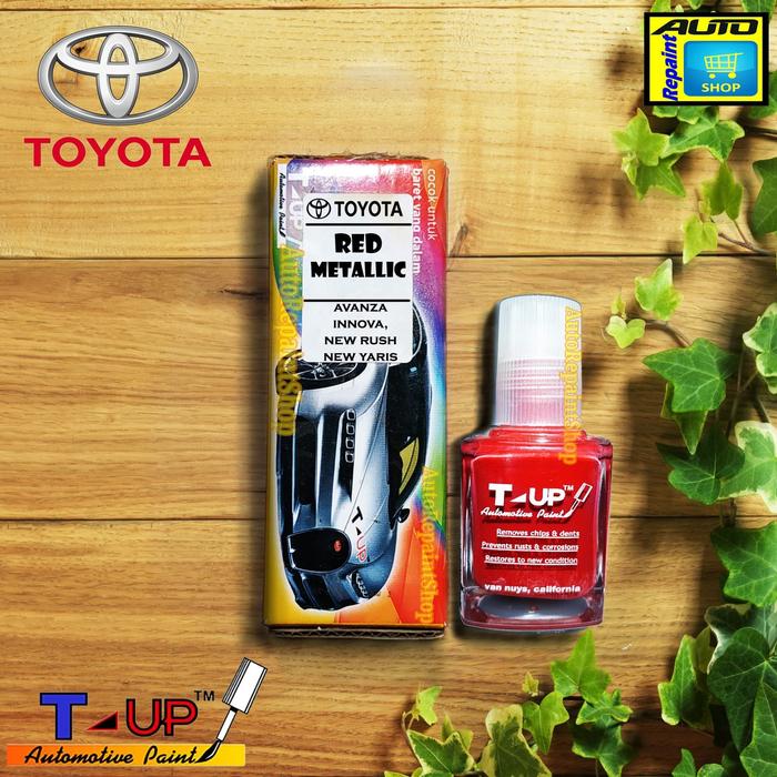 Gambar Toyota Red Mica Metallic Cat Oles T-Up Automotive Paint dari Auto Repaint Shop undefined Tokopedia