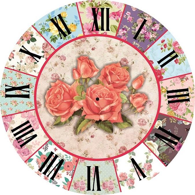 Gambar JAM DINDING VINTAGE 30 x 30 cm BERGARANSI - Merah Muda dari Rak Dinding unik Malang undefined Tokopedia