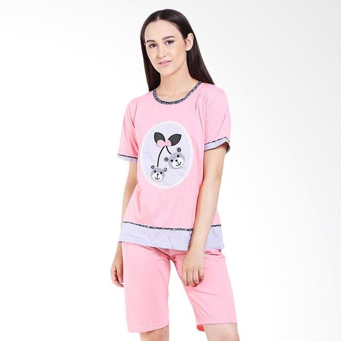 Gambar Baju Tidur Wanita Set You've 891 - Soft Pink, L dari YouHave Store undefined Tokopedia