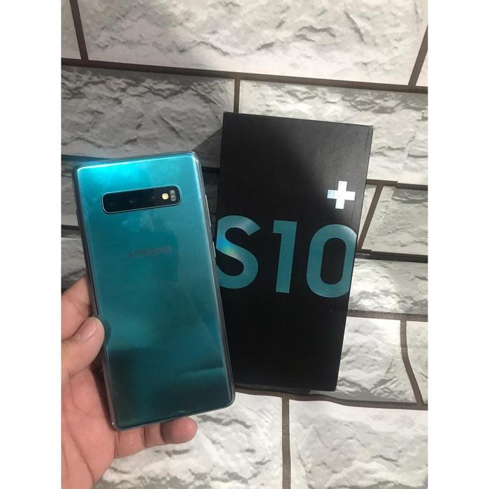 Gambar Samsung Galaxy S10 Plus / S10+ 128GB SEIN DUAL SIM SECOND FULLSET dari Enkoh Gadget undefined Tokopedia