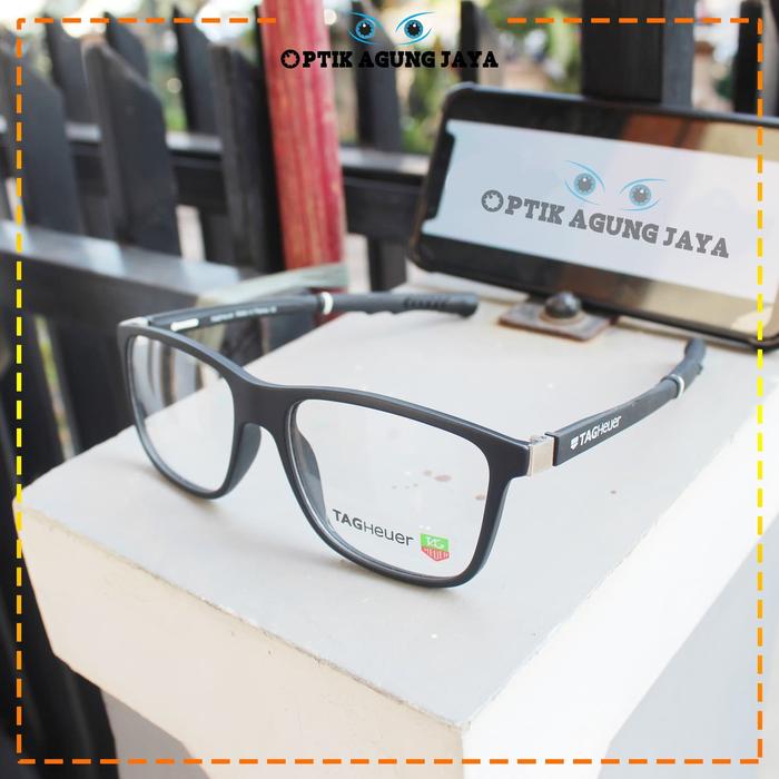 Gambar ( GRATIS LENSA ) Frame Kacamata Minus Baca Pria TagHeuer HIGH QUALITY dari Optik Agung Jaya undefined Tokopedia